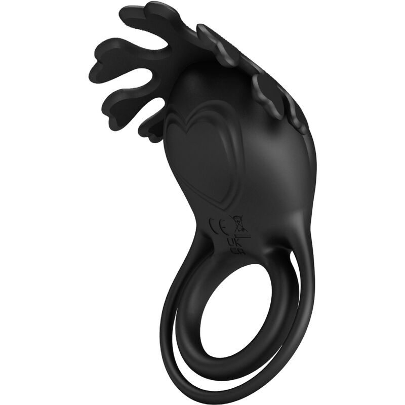 PRETTY LOVE - RUBEN ANEL VIBRADOR 7 VIBRAÇÕES EM SILICONE PRETO
