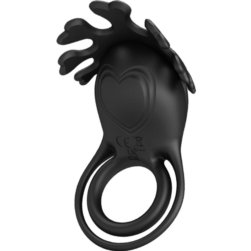 PRETTY LOVE - RUBEN ANEL VIBRADOR 7 VIBRAÇÕES EM SILICONE PRETO