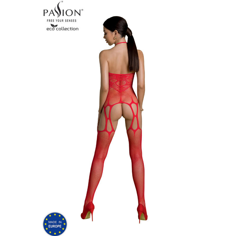 PASSION - COLEO ECO BODYSTOCKING ECO BS002 BRANCO