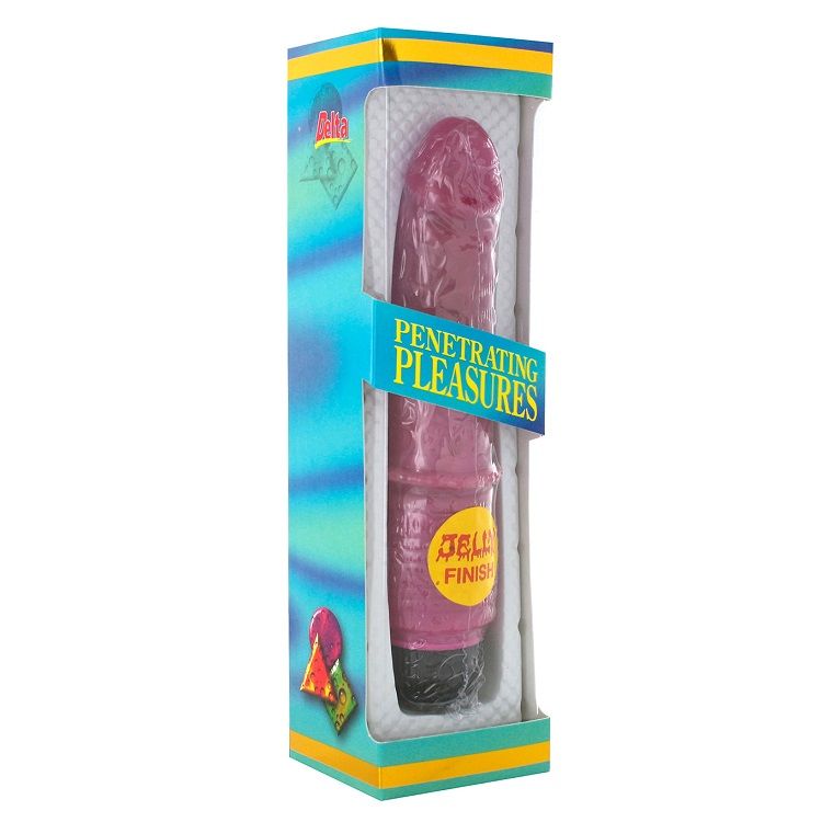 SEVEN CREATIONS - VIBRADOR JELLY LILAC FLEX