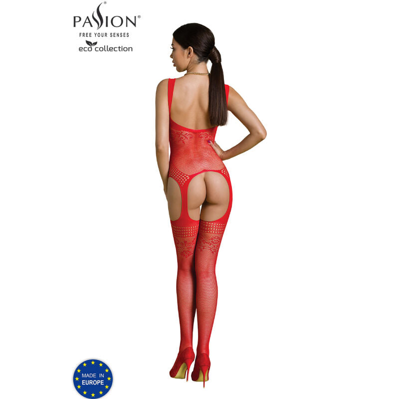 PASSION - BODYSTOCKING ECO COLECCIÓN ECO BS008 NEGRO