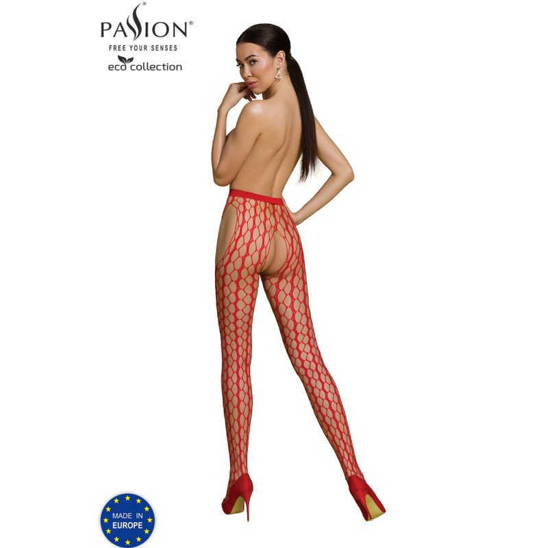Passion - Bodystocking Colección Eco Eco S007 Negro
