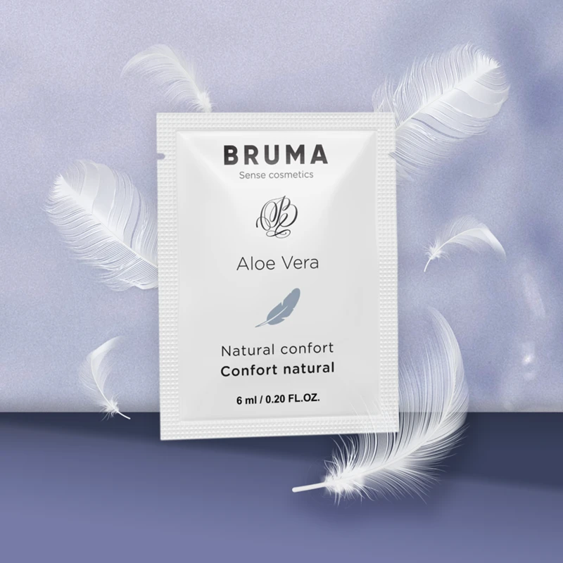 6 ML GEL DESLIZANTE COM ALOÉ VERA CONFORTO NATURAL - Sex Shop Sexy