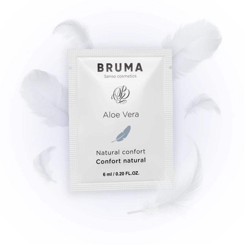 6 ML GEL DESLIZANTE COM ALOÉ VERA CONFORTO NATURAL - Sex Shop Sexy