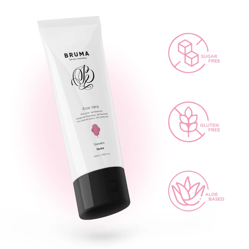 GEL DESLIZANTE COM ALOE VERA SABOR A NUVEM 100 ML - Sex Shop Sexy