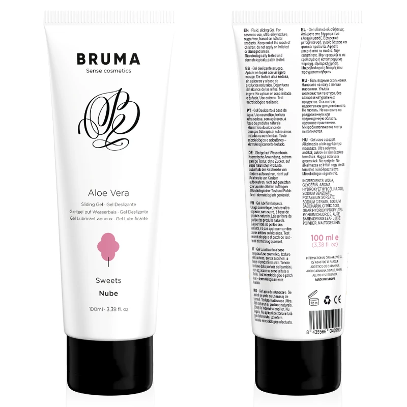 GEL DESLIZANTE COM ALOE VERA SABOR A NUVEM 100 ML - Sex Shop Sexy