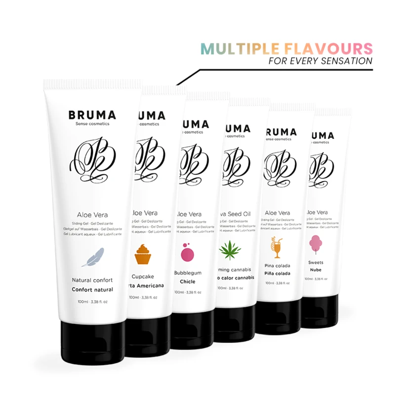 GEL DESLIZANTE COM ALOE VERA SABOR A CHICLETE 100 ML - Sex Shop Sexy