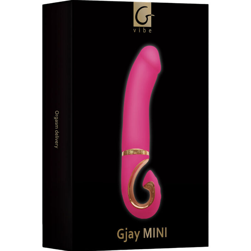G-VIBE - GJAY MINI VIBRADOR EM SILICONE ROSA