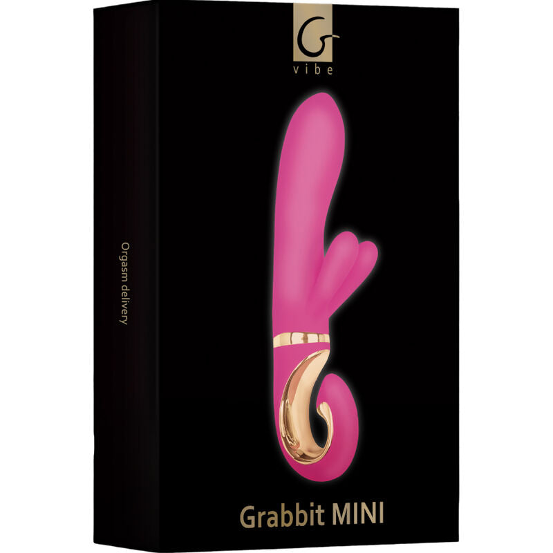 G-VIBE - GRABBIT MINI VIBRADOR EM SILICONE ROSA