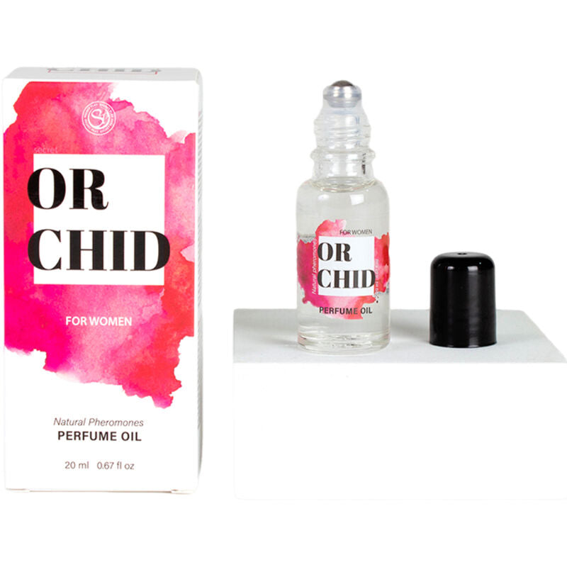 SECRETPLAY - ORCHID PERFUME OIL WITH PHEROMONES FOR WOMEN 20 ML