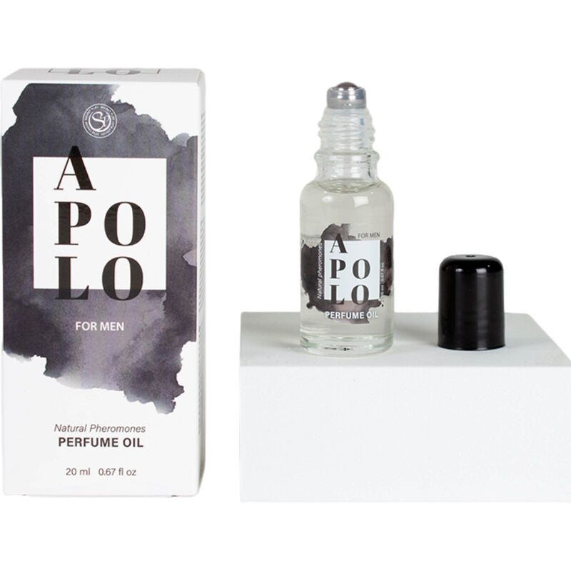 SECRETPLAY - APOLO PERFUME EM ÓLEO COM FEROMONAS PARA HOMEM 20 ML