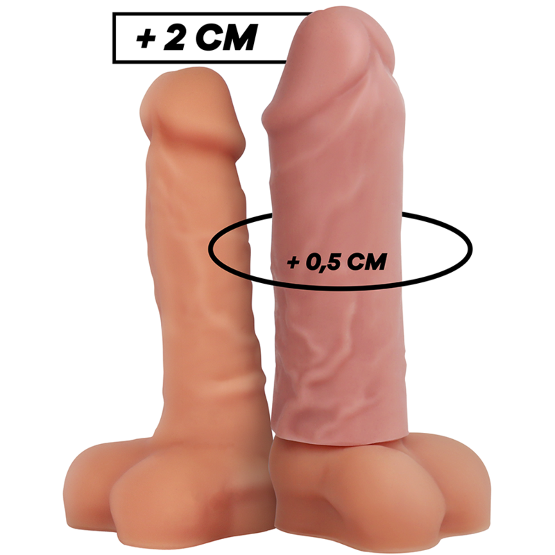 VIRILXL - EXTENSÃO DE PÊNIS LIQUID SILICONE V3 NATURAL