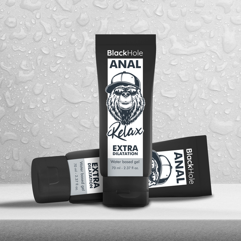 BLACK HOLE - GEL À BASE DE ÁGUA DILATAÇÃO ANAL 70 ML