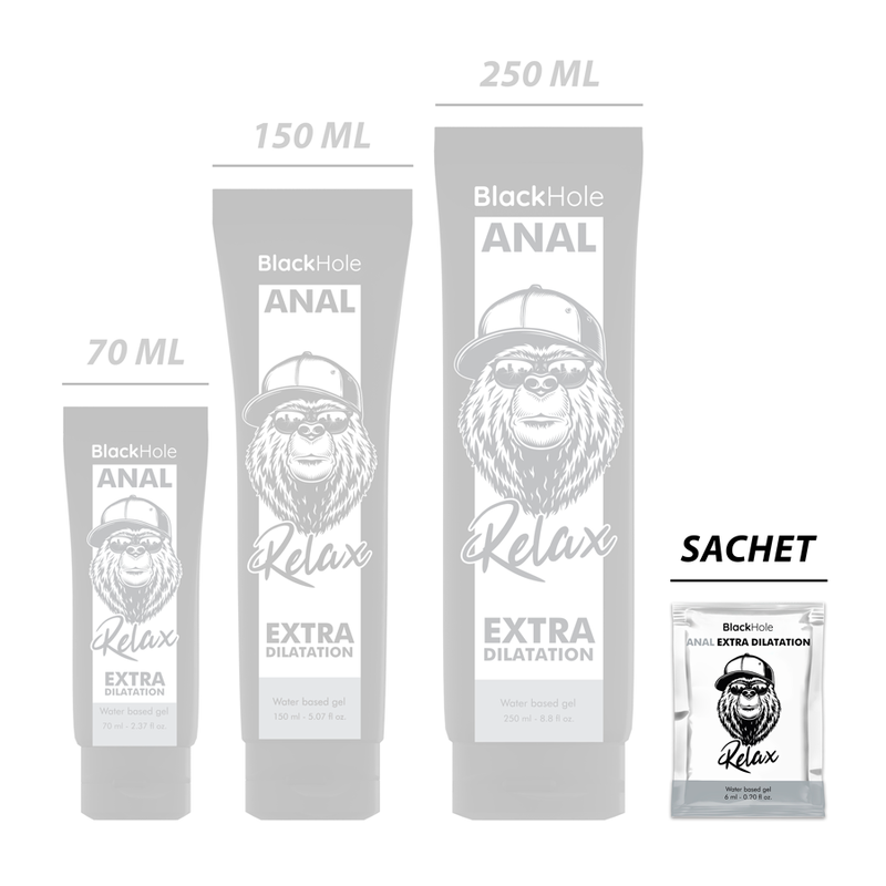 Black Hole - Gel À Base De Água Extra Dilatação 6 Ml