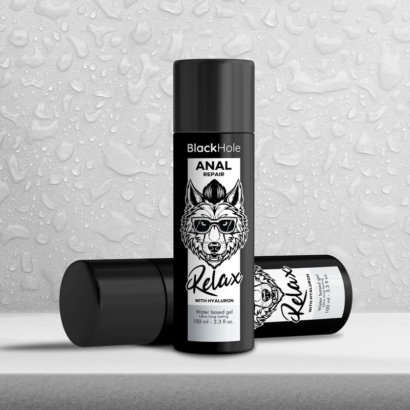 BLACK HOLE - ANAL REPAIR À BASE DE ÁGUA RELAX COM HYALURON 100 ML