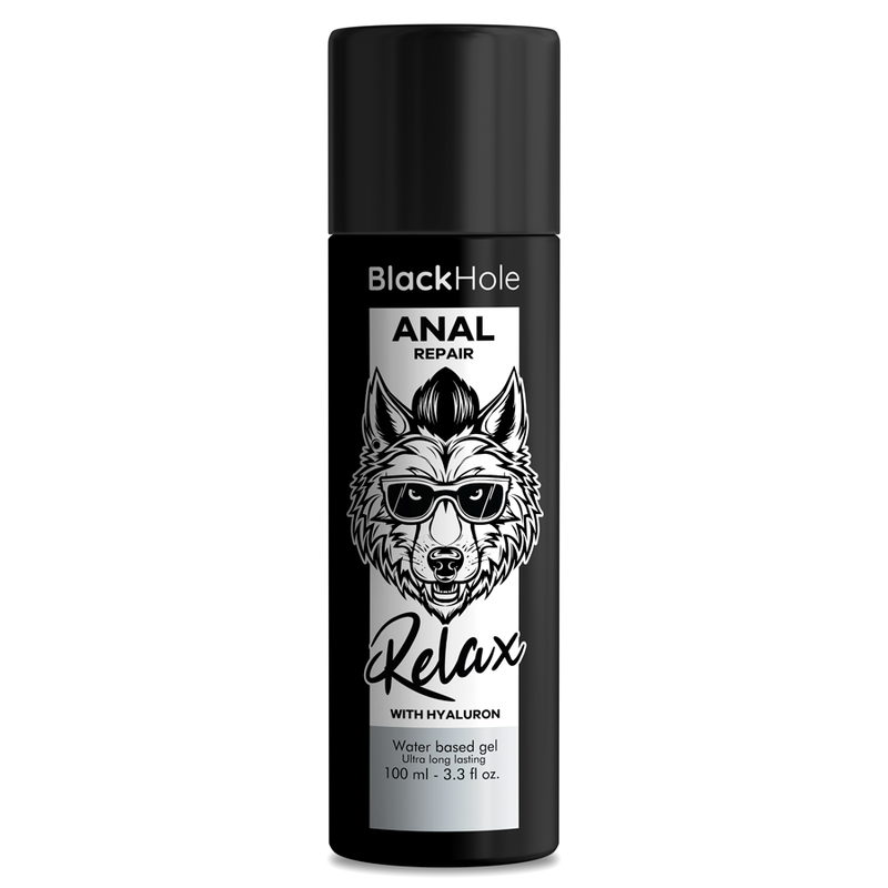 BLACK HOLE - ANAL REPAIR À BASE DE ÁGUA RELAX COM HYALURON 100 ML