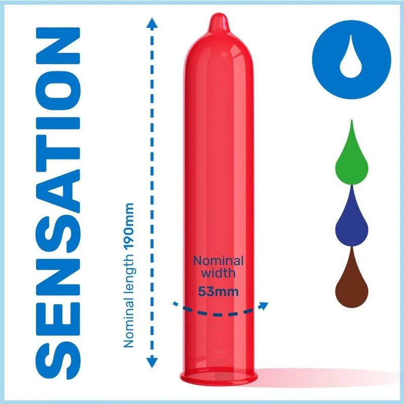 PRESERVATIVO ECO PACK SABORES BOLSA 288 UNIDADES - Sex Shop Sexy