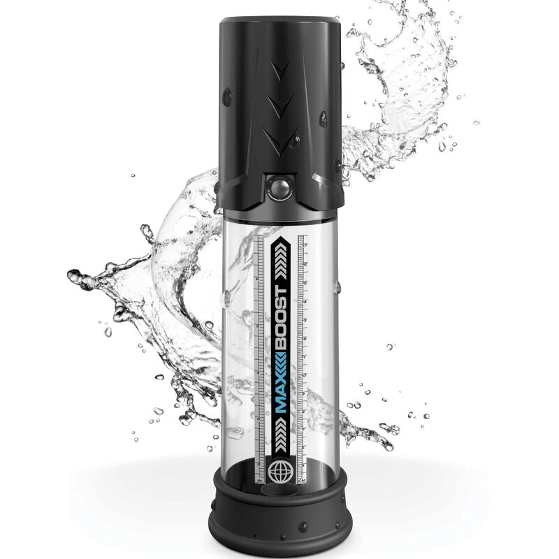 PUMP WORX - BOMBA DE EREÇÃO MAX BOOST PRETA