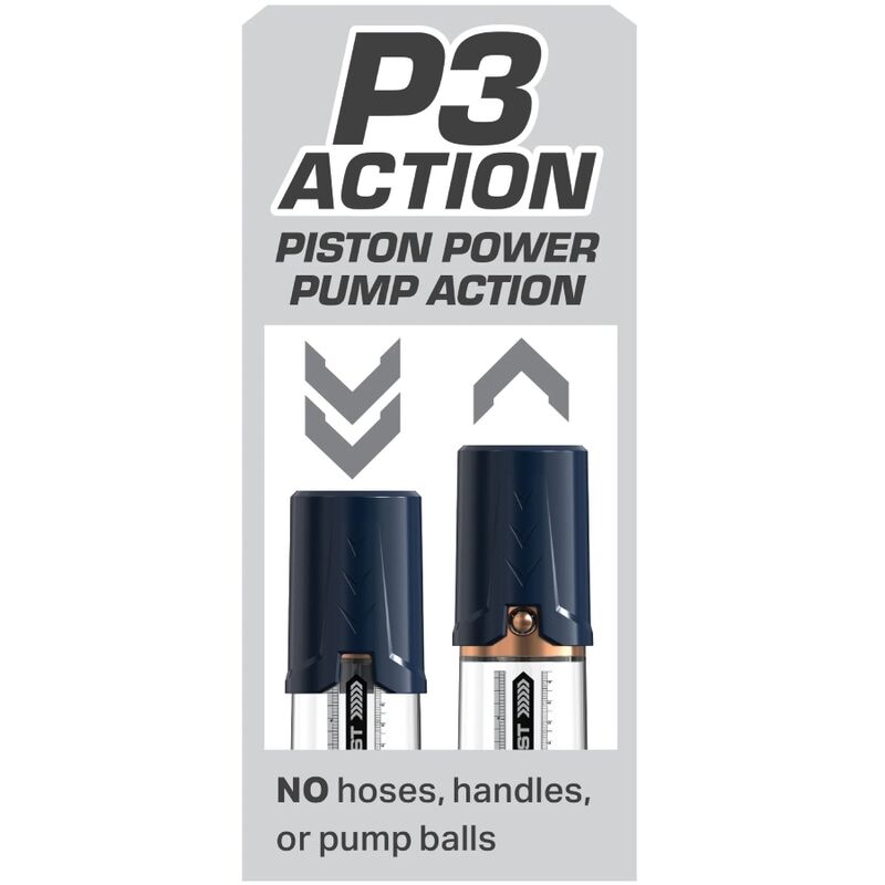 PUMP WORX - BOMBA DE EREÇÃO MAX BOOST AZUL