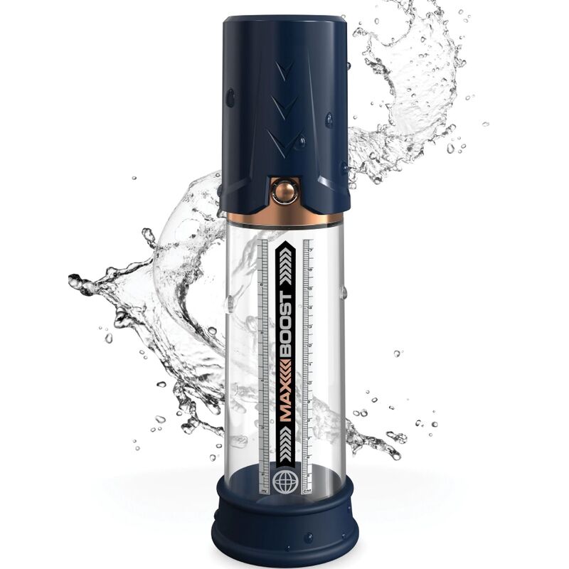 PUMP WORX - BOMBA DE EREÇÃO MAX BOOST AZUL