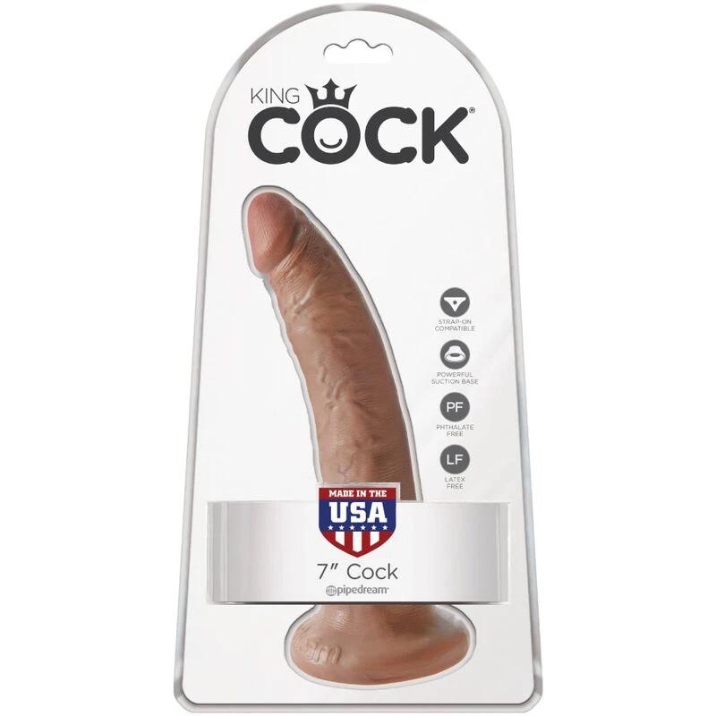 PÊNIS REALÍSTICO 17,5 CM CARAMELO - Sex Shop Sexy