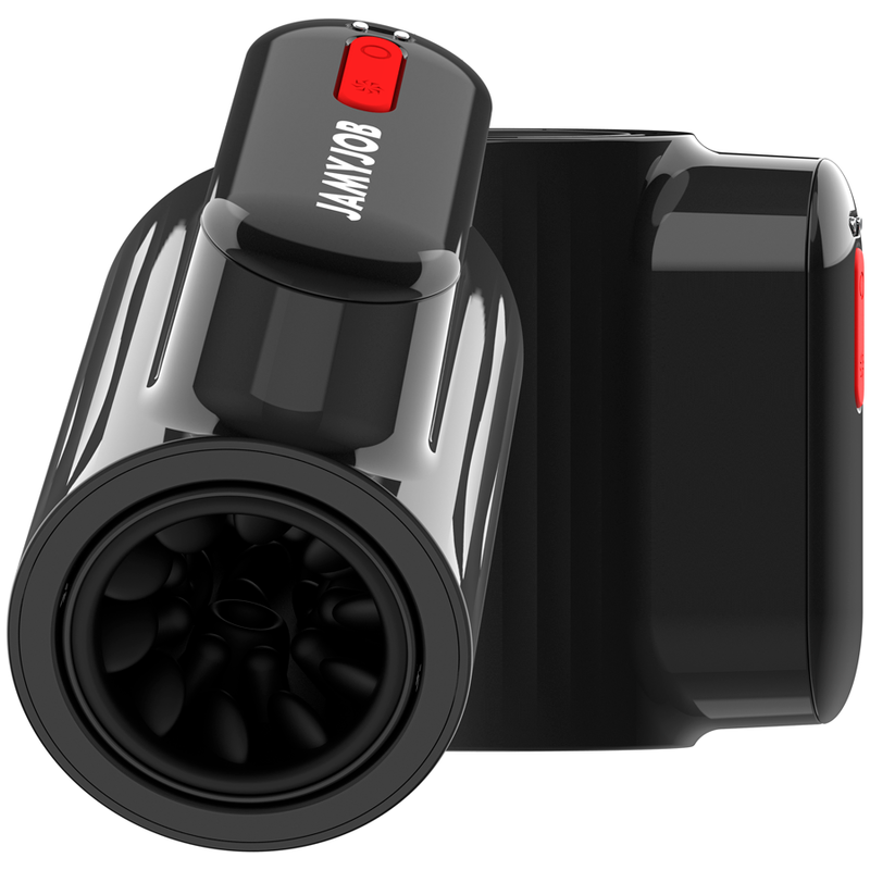 JAMYJOB - VORTEX MASTURBADOR TURBO COM MOVIMENTO DE EMPURRÃO E ROTAÇÃO 360°