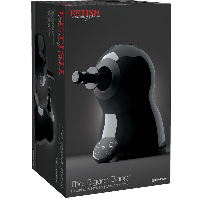 FETISH FANTASY SERIES - SEX MACHINE BIGGER BANG COM ROTAÇÃO E MOVIMENTO