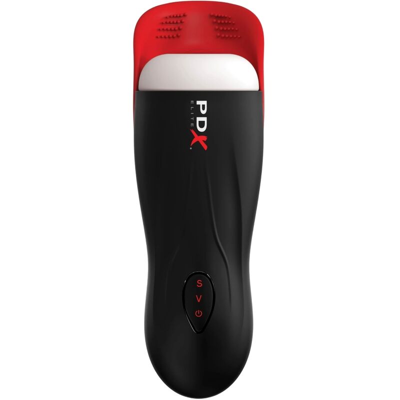 PDX ELITE - MASTURBADOR STROKER FAP-O-MATIC PRO COM BASE PARA TESTÍCULOS