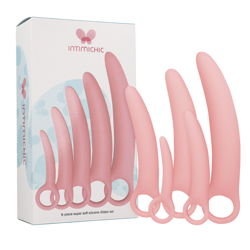 Intimichic - Dilador Silicone 5 Pcs