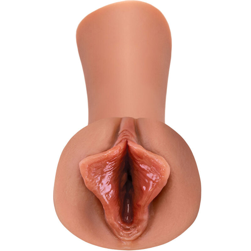 FETISH FANTASY EXTREME - MASTURBADOR MASCULINO SILICONE LUSCIOUS LIPS CARAMELO