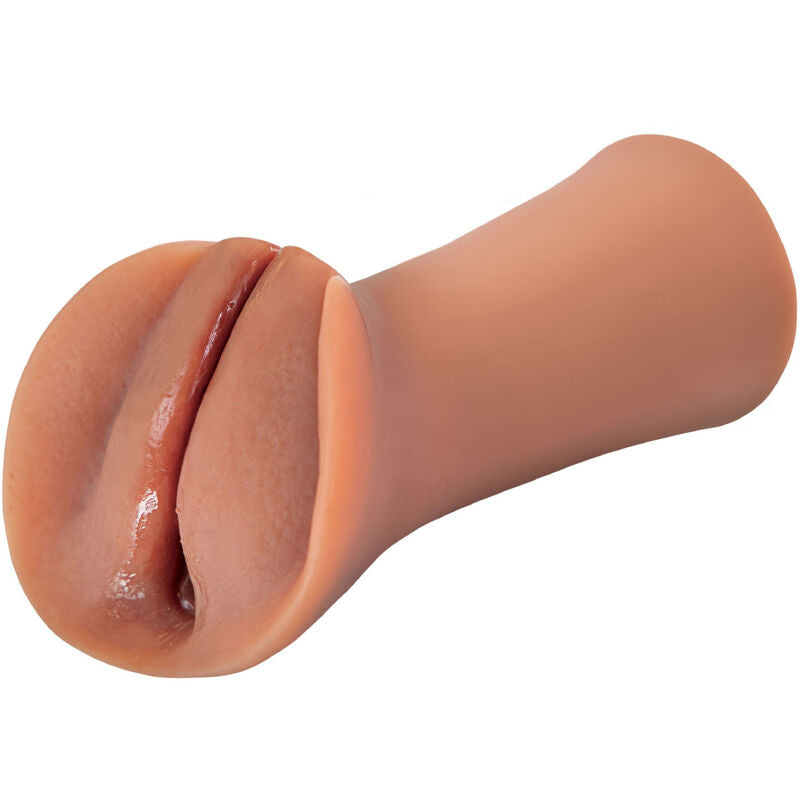 FETISH FANTASY EXTREME - MASTURBADOR MASCULINO EM SILICONE SLIPPERY SLIT CARAMELO