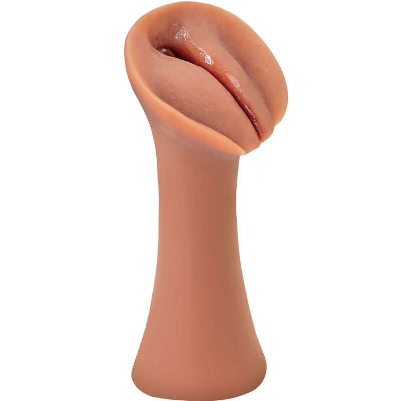 FETISH FANTASY EXTREME - MASTURBADOR MASCULINO EM SILICONE SLIPPERY SLIT CARAMELO