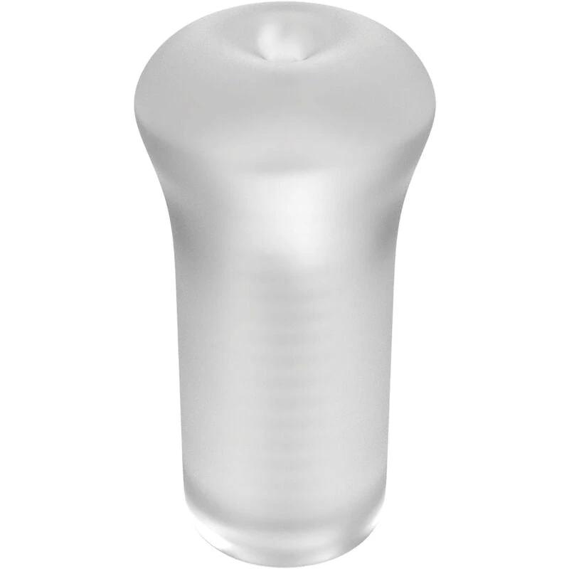 MASTURBADOR MASCULINO SILICONE SLIDE E GLIDE TRANSPARENTE - Sex Shop Sexy