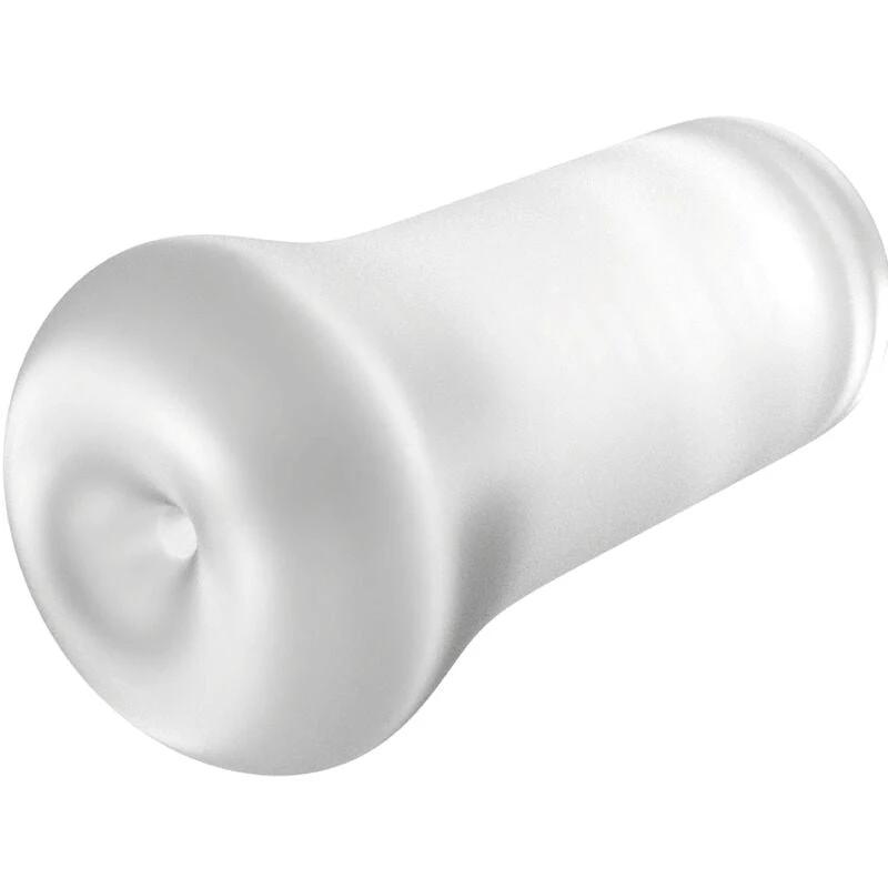 MASTURBADOR MASCULINO SILICONE SLIDE E GLIDE TRANSPARENTE - Sex Shop Sexy