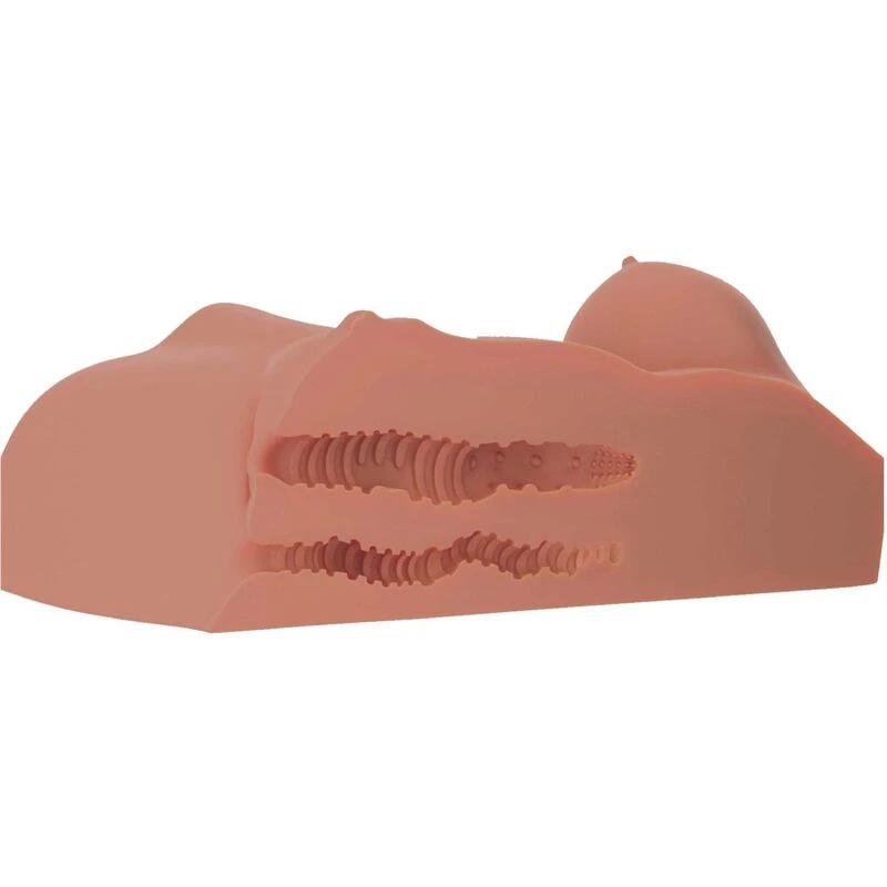 TORSO MASTURBADOR FEMININO ENTRADA DUPLA - Sex Shop Sexy