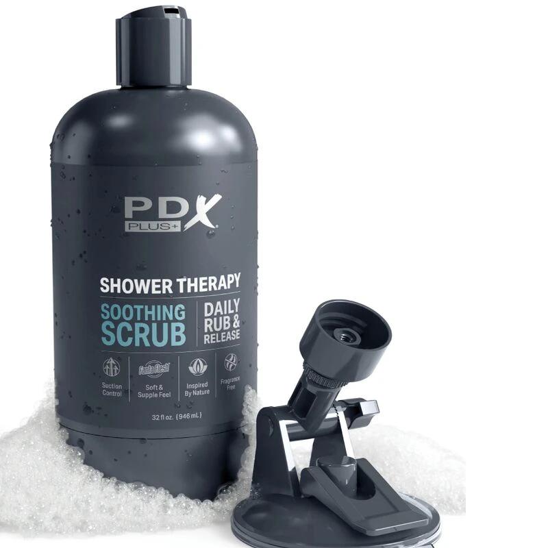 MASTURBADOR STROKER DESENHO DISCRETO FRASCO DE CHAMPÔ CALMANTE ESFOLIANTE PARA USO DIÁRIO - Sex Shop Sexy