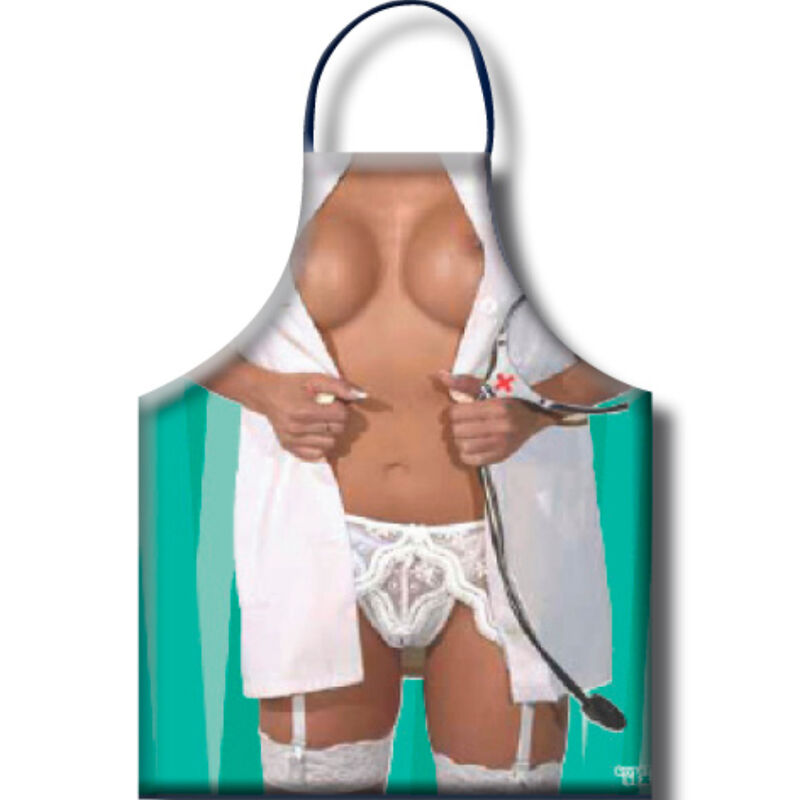 DIABLO PICANTE - AVENTAL ENFERMEIRA MULHER