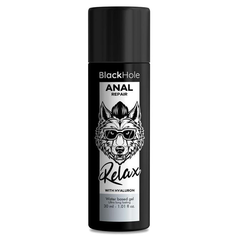 BLACK HOLE - ANAL REPAIR À BASE DE ÁGUA RELAX COM HYALURON 30 ML