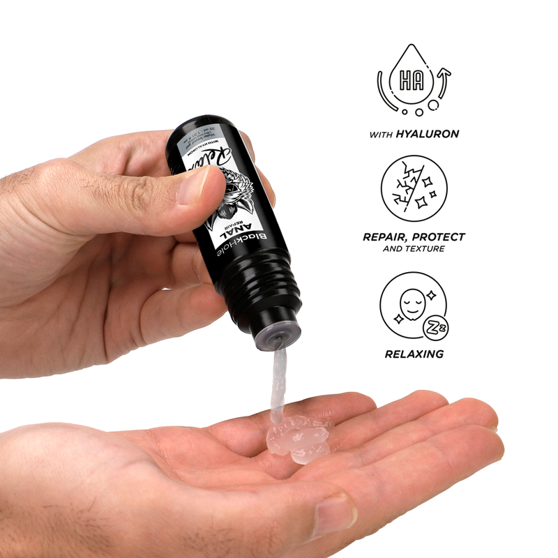 BLACK HOLE - ANAL REPAIR À BASE DE ÁGUA RELAX COM HYALURON 30 ML