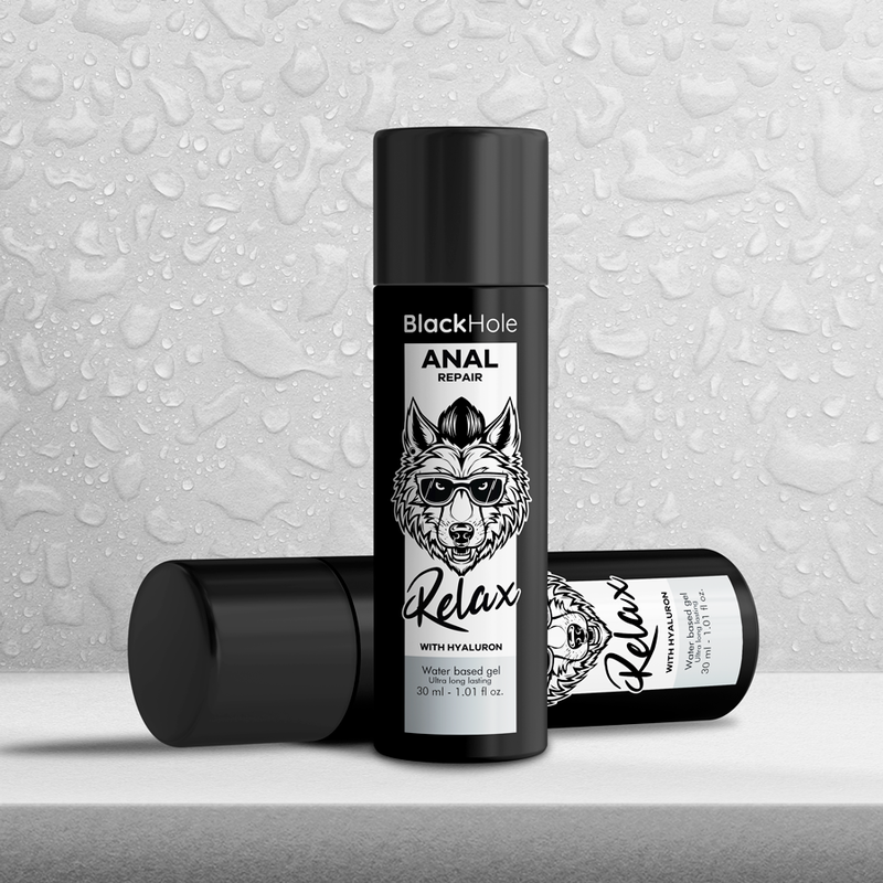 BLACK HOLE - ANAL REPAIR À BASE DE ÁGUA RELAX COM HYALURON 30 ML