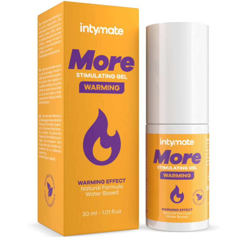 INTIMATELINE INTYMATE - MORE GEL DE MASSAGEM EFEITO CALOR BASE DE ÁGUA PARA ELA 30 ML