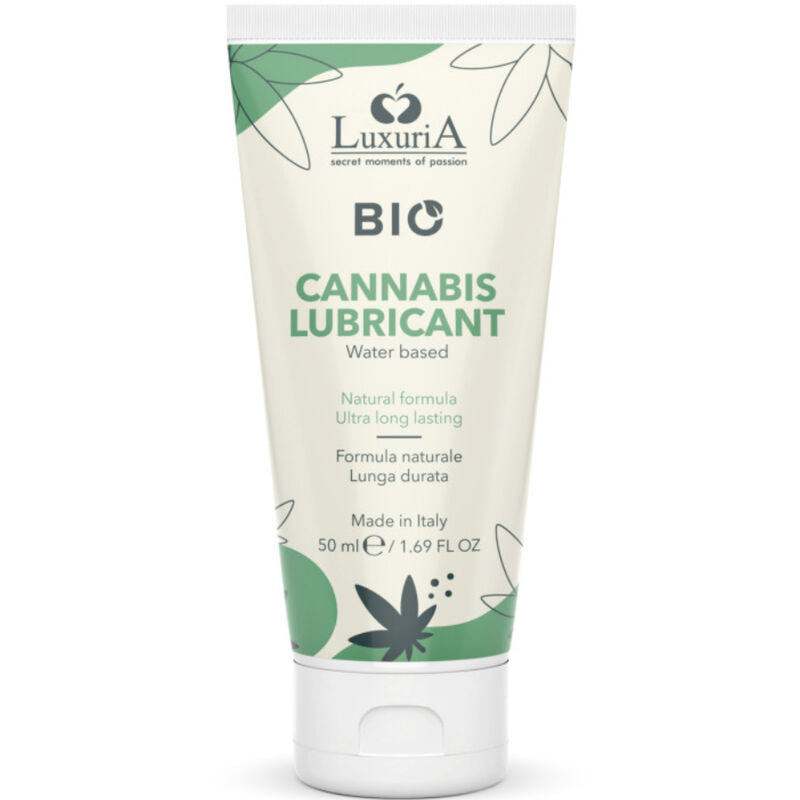 INTIMATELINE LUXURIA - BIO LUBRIFICANTE CANNABIS BASE ÁGUA 50 ML