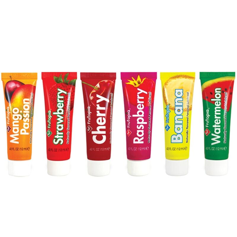 ID FRUTOPIA - LUBRIFICANTE SURTIDO PACK 5X 12 ML