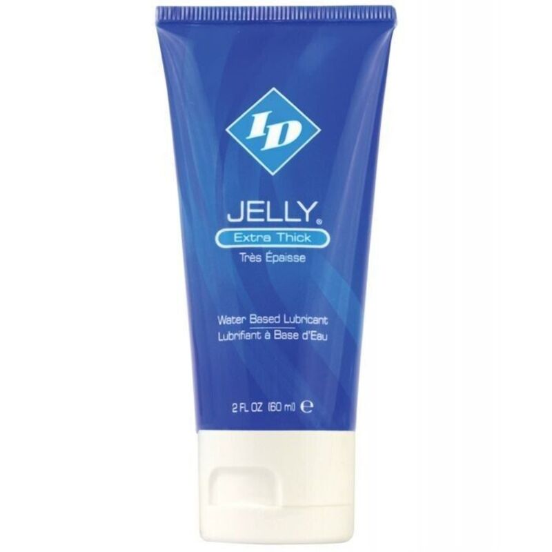 ID JELLY - LUBRIFICANTE À BASE DE ÁGUA EXTRA THICK TRAVEL TUBE 60 ML