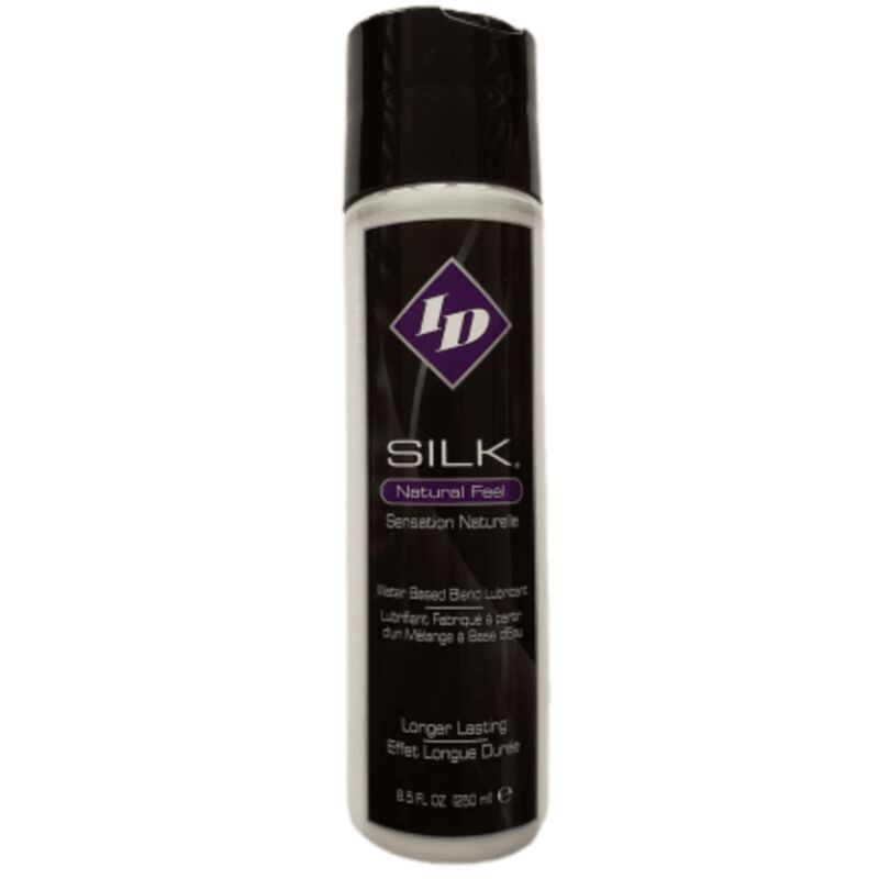 ID SILK - LUBRIFICANTE BASE ÁGUA E SILICONE NATURAL FEEL 250 ML