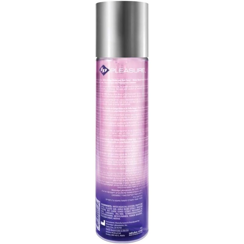 ID PLEASURE - LUBRIFICANTE À BASE DE ÁGUA TINGLING SENSATION 500 ML