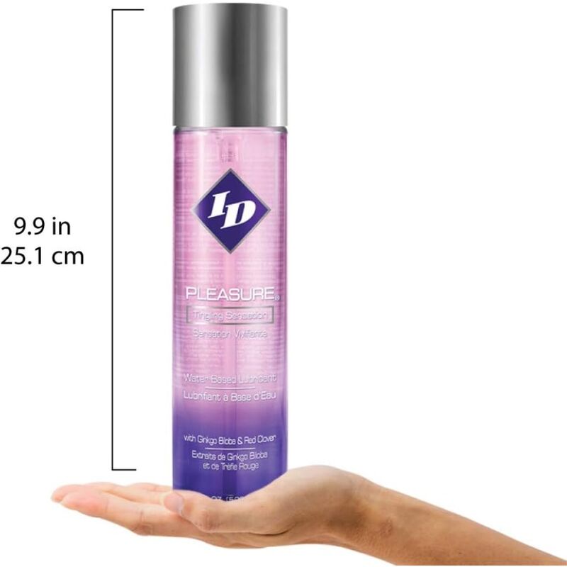 ID PLEASURE - LUBRIFICANTE À BASE DE ÁGUA TINGLING SENSATION 500 ML