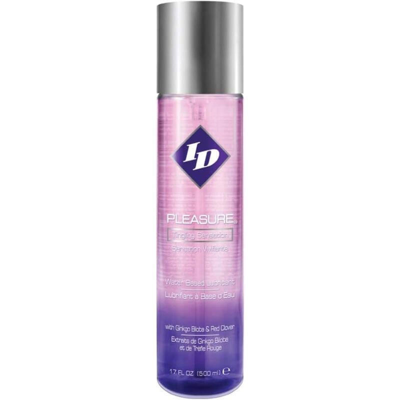 ID PLEASURE - LUBRIFICANTE À BASE DE ÁGUA TINGLING SENSATION 500 ML