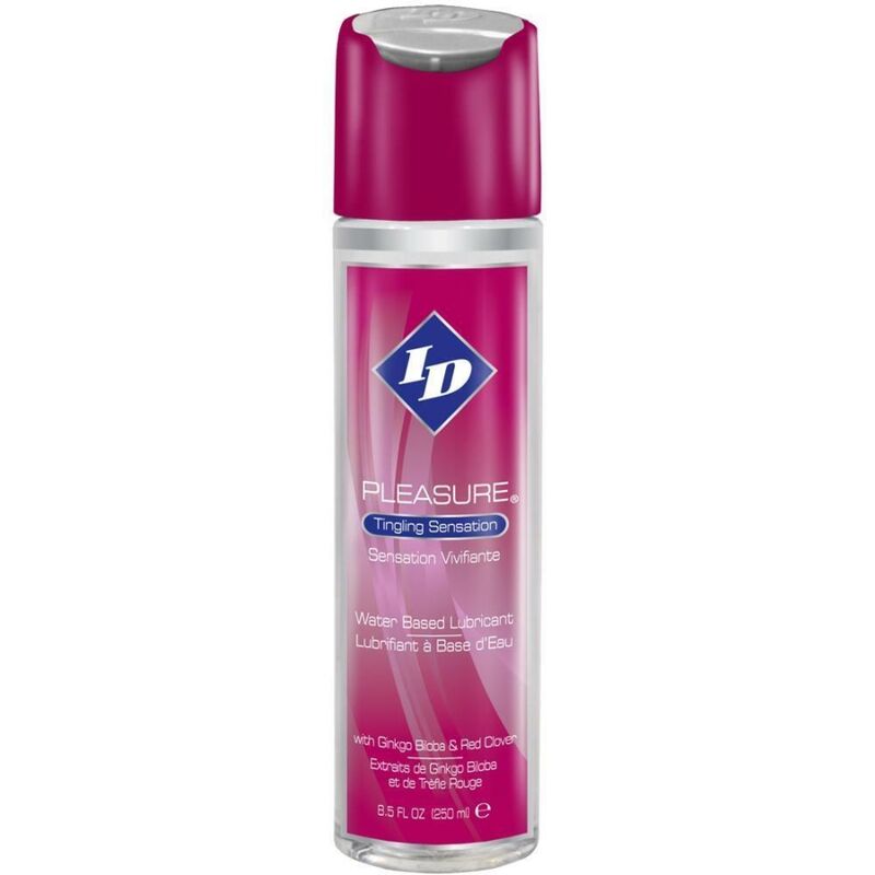 ID PLEASURE - LUBRIFICANTE À BASE DE ÁGUA TINGLING SENSATION 250 ML