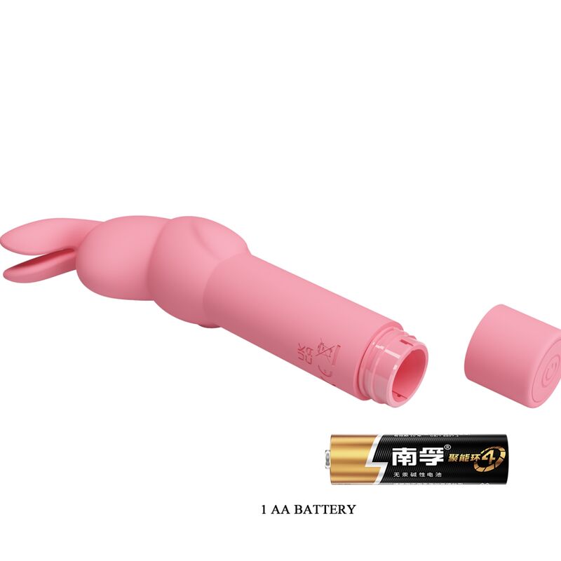 PRETTY LOVE - VIBRADOR DE SILICONE RABBIT ROSA GERARDO